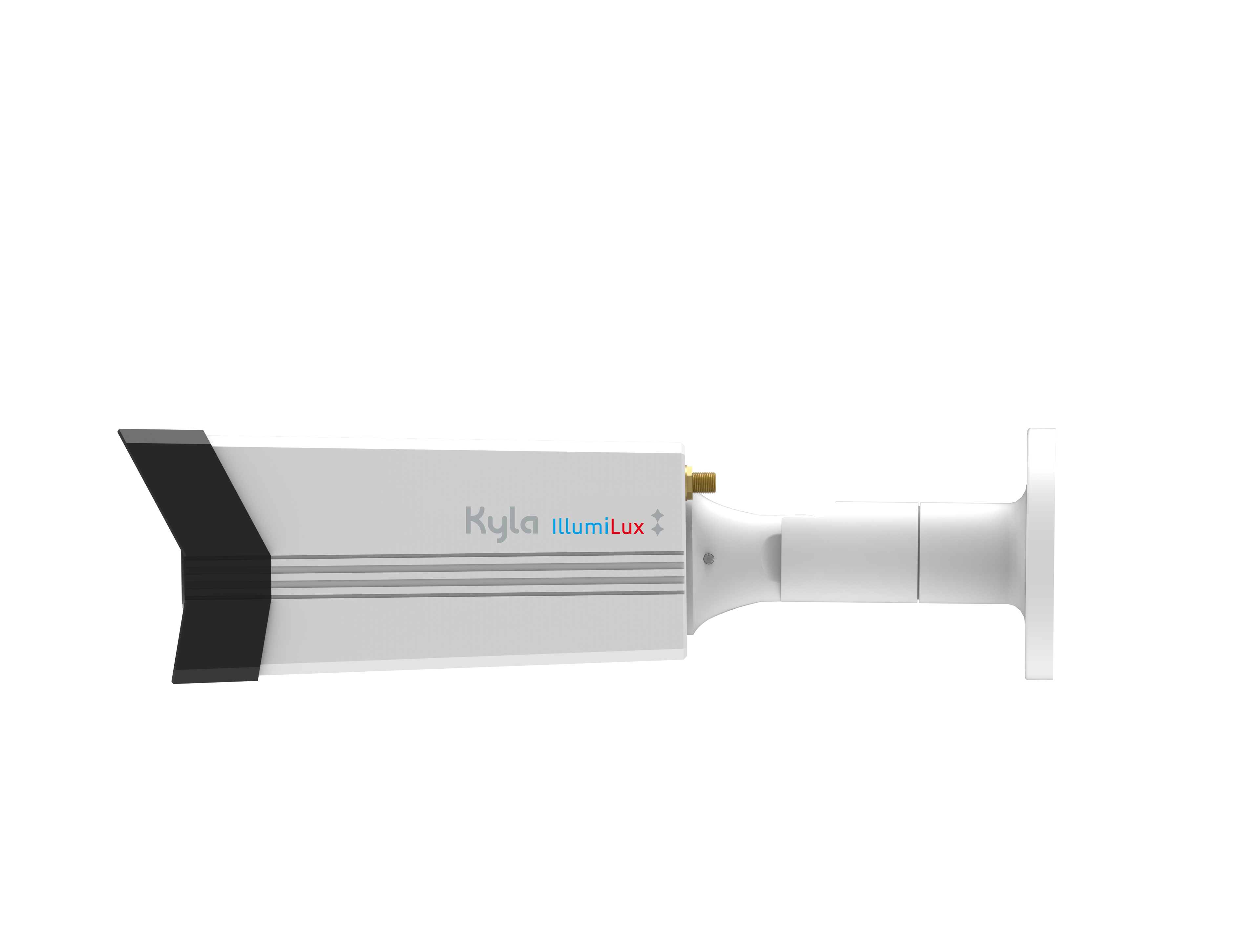 4mp Outdoor bullet camera with IP67, IK08, IR, color night vision illumilux and ai functions